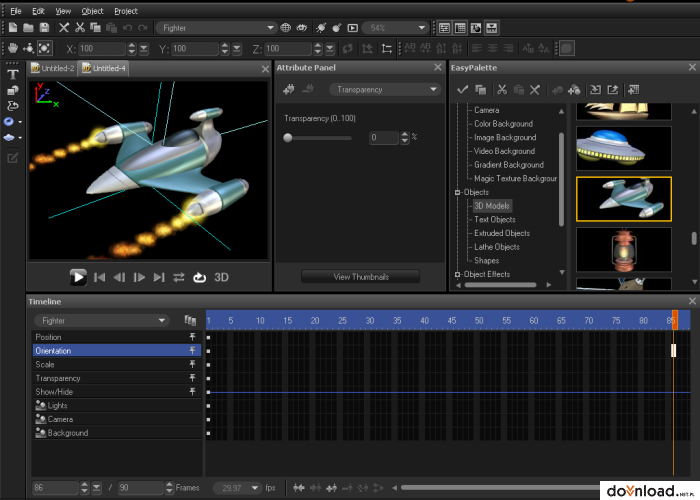 corel motionstudio 3d