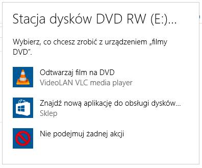 Odtwórz DVD za pomocą VLC