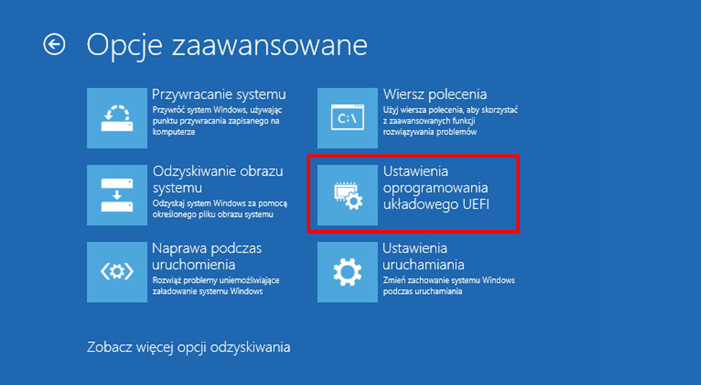 Jak wejść do BIOSu / UEFI z włączoną opcją Fast Boot w płycie głównej