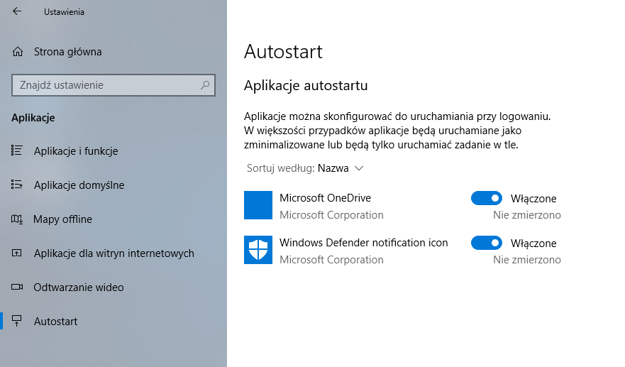 Jak wyłączyć programy przy starcie systemu windows 10