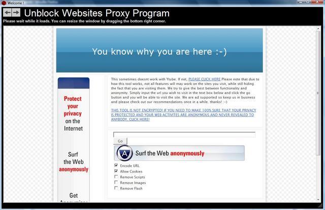 The Unblock Websites Proxy Program | Narzędzia IP