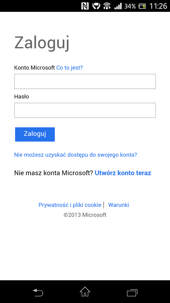 Outlook android sync