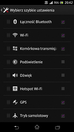 Powiadomienia na wygaszonym ekranie android