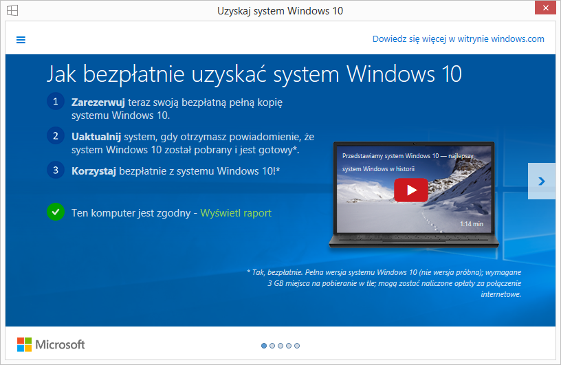 Удалить gwx получить windows 10