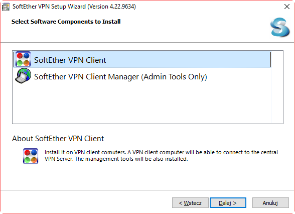 Instalacja SoftEther VPN Client